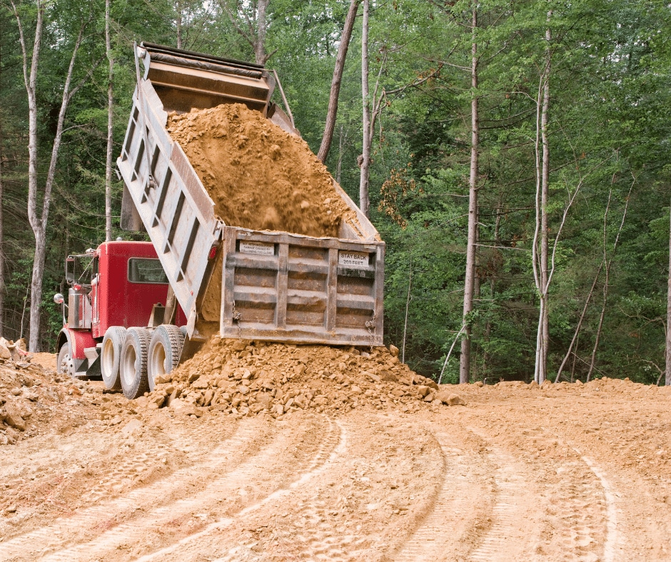 Delivering a Truckload of Dirt In Atlanta